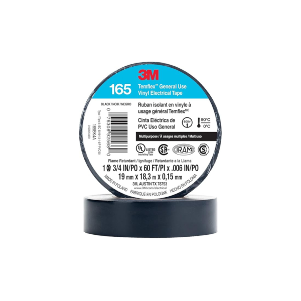 3M Multi-Purpose Electrical Tape Black 3/4