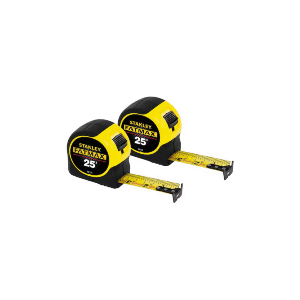 STANLEY FATMAX 25' Tape Measure (2-Pack)